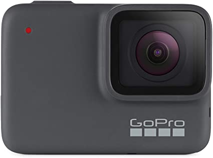 GoPro Hero7 Silver - Cámara de Acción, Sumergible hasta 10m, Pantalla Táctil, Vídeo 4K HD, Fotos de 10 MP, color Gris