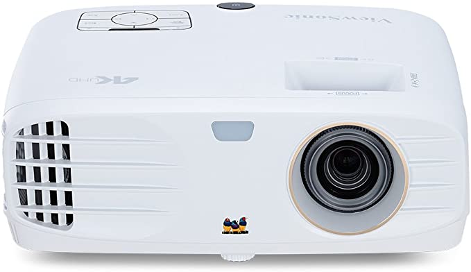 ViewSonic PX747-4K Proyector Cine en casa 4K UHD (3500 lúmenes, HDMI, HDR, Altavoces)- Blanco