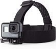 AmazonBasics - Montura con correas para cabeza para cámara GoPro